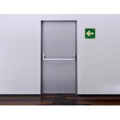 Pictograma archivo 2000 flecha izquierda pvc verde luminiscente 224x224 mm - Imagen 4