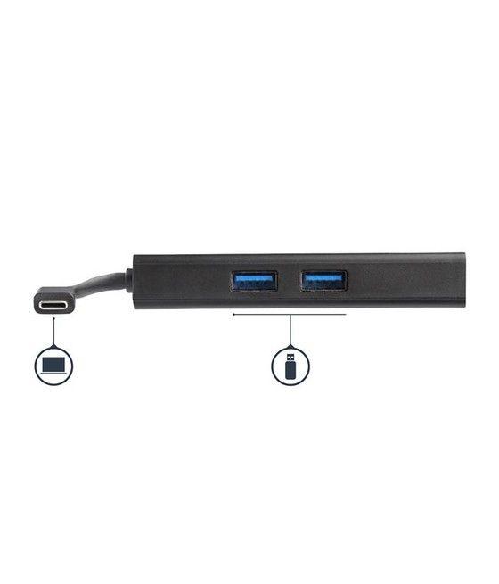 StarTech.com Adaptador Multipuertos USB-C con HDMI de 4K- 2x Puertos USB-A - PD de 60W - Negro - Imagen 4
