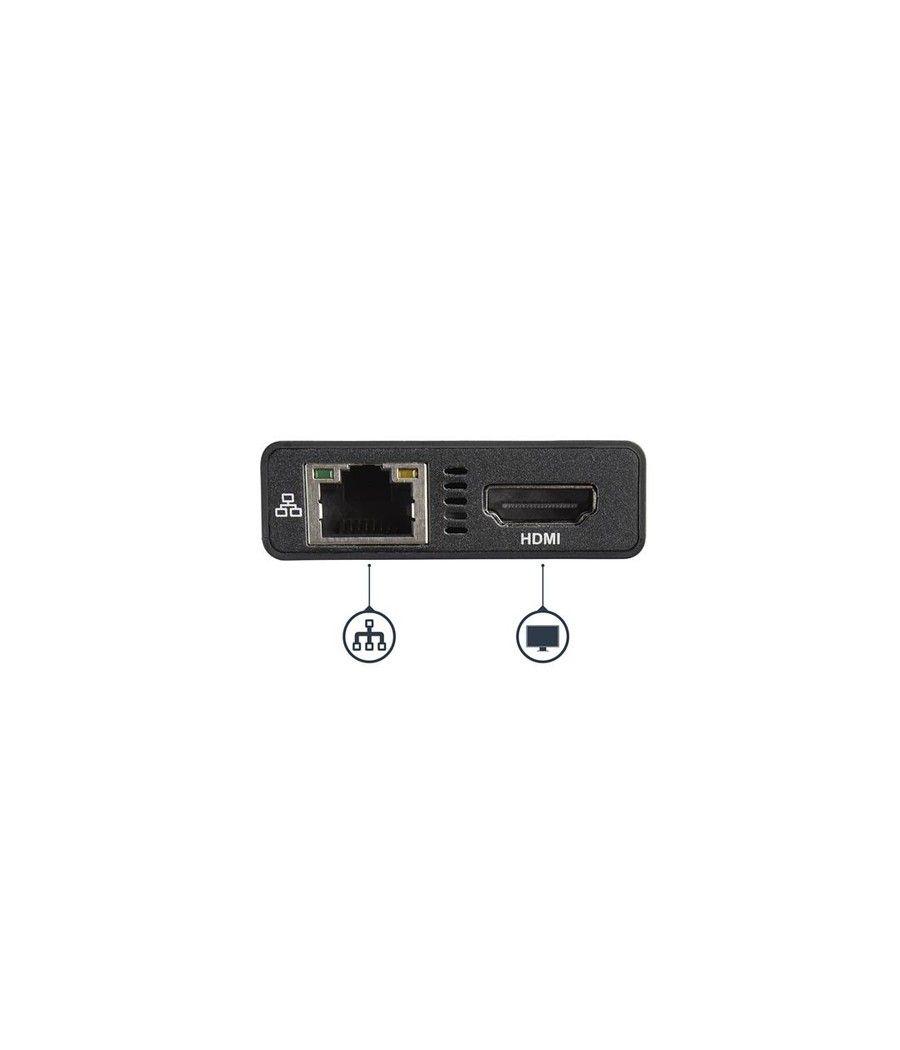 StarTech.com Adaptador Multipuertos USB-C con HDMI de 4K- 2x Puertos USB-A - PD de 60W - Negro - Imagen 5