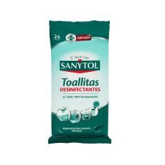 Toallita desinfectante sanytol biodegradable paquete de 30 unidades - Imagen 2