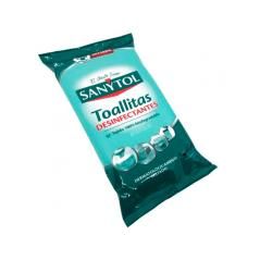 Toallita desinfectante sanytol biodegradable paquete de 30 unidades - Imagen 4