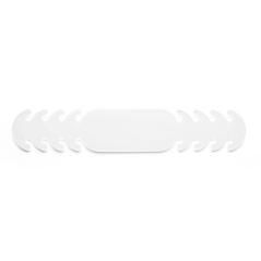 Ajustador salvaorejas mascarilla silicona flexible 3 posiciones ajuste color blanco 19,4x1,8 cm - Imagen 1