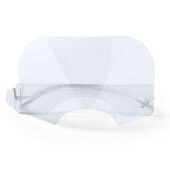 Pantalla protectora buconasal leiban con protector para barbilla material pet 17x8,5 cm - Imagen 1