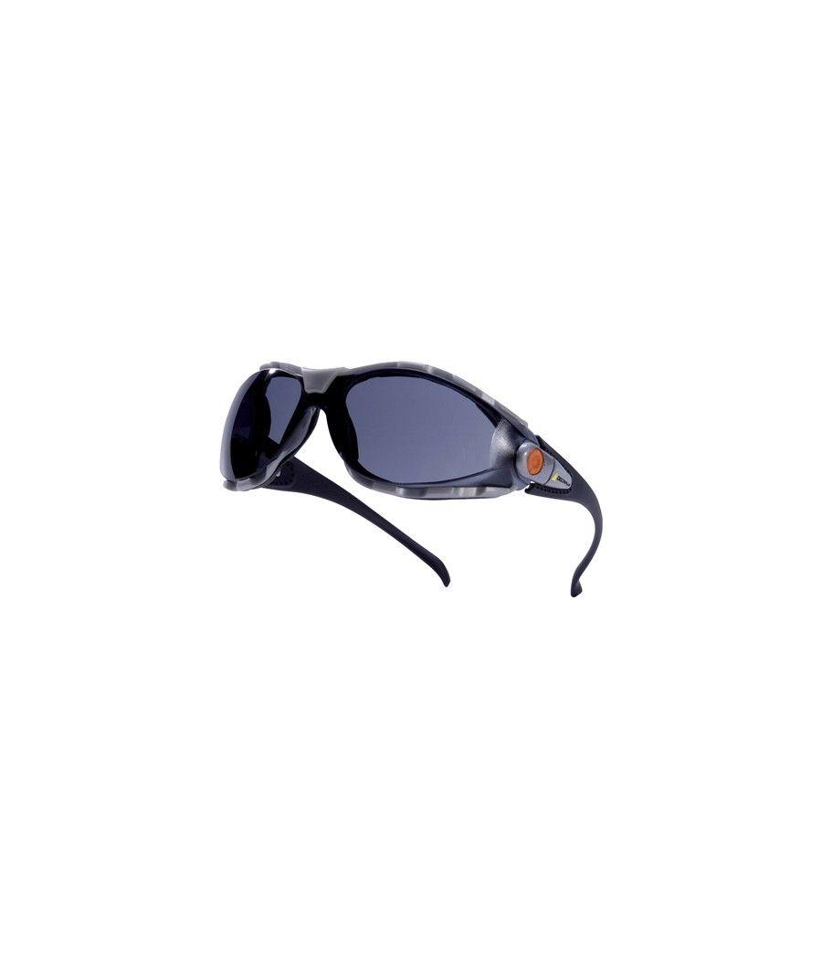 Gafas deltaplus de protección ajustable pacaya smoke policarbonato ahumado - Imagen 1