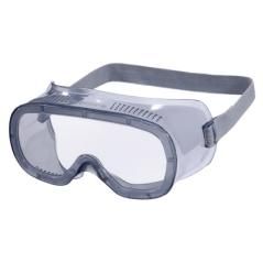Gafas de protección deltaplus panoramicas montura flexible de pvc ventilacion directa talla ajustable color gris - Imagen 1