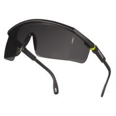 Gafas deltaplus de protección policarbonato monobloque ahumado color gris-amarilla uv400 - Imagen 1