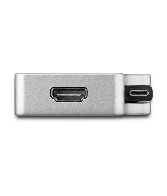 StarTech.com Adaptador USB-C Multipuertos HDMI 4K o VGA 1080p - PD de 95W Pass Through - USB-A - GbE - Mini Docking Station USB 