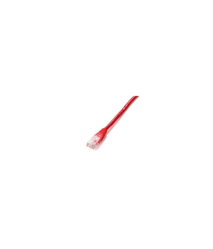 Cable red equip latiguillo rj45 u - utp cat6 2m rojo - Imagen 2