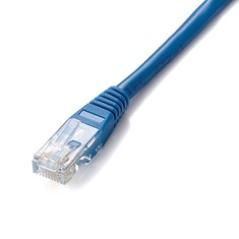 Equip - cable de red latiguillo utp cat.6 0,25m - color azul