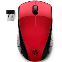 Mouse raton hp optico wireless inalambrico 220 rojo - Imagen 2