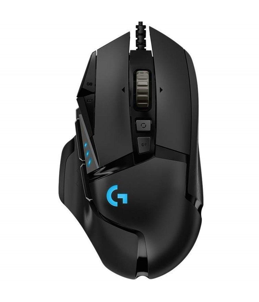Mouse raton logitech g502 hero optico usb gaming - Imagen 1