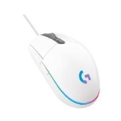 Mouse raton logitech g203 lightsync blanco gaming 8.000 dpi 6 botones - Imagen 1