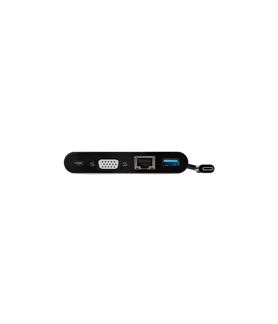StarTech.com Docking Station USB-C para Portátiles - Mini Replicador de Puertos para Monitor VGA 1080p - Entrega de Alimentación