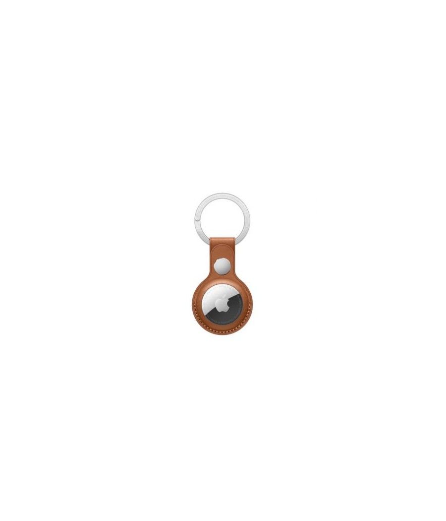 AirTag Leather Key Ring - Saddle Brown - MX4M2ZM/A