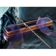 Replica the noble collection harry potter varita de albus dumbledore en caja de olivander - Imagen 1