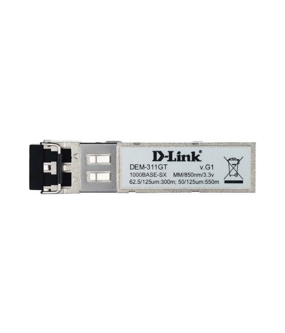 D-Link DEM-311GT red modulo transceptor Fibra óptica 1000 Mbit/s SFP 850 nm