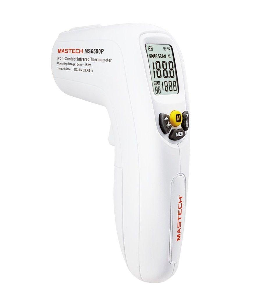 Termometro digital infrarrojo mastech ms6590p sin contacto - Imagen 1