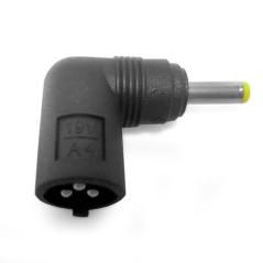 Conector - tip para cargador universal 40w phoenix din 3 patillas phcharger40+ 19v dc 4.0*1.7mm apto para portatil hp - Imagen 1