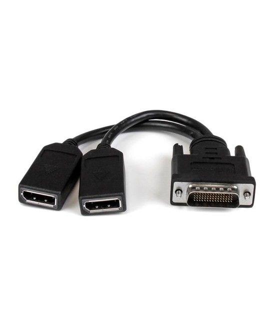 StarTech.com Cable Adaptador de 20cm DMS59 a DisplayPort Doble - Conversor LFH59 a DP Dual - Imagen 1