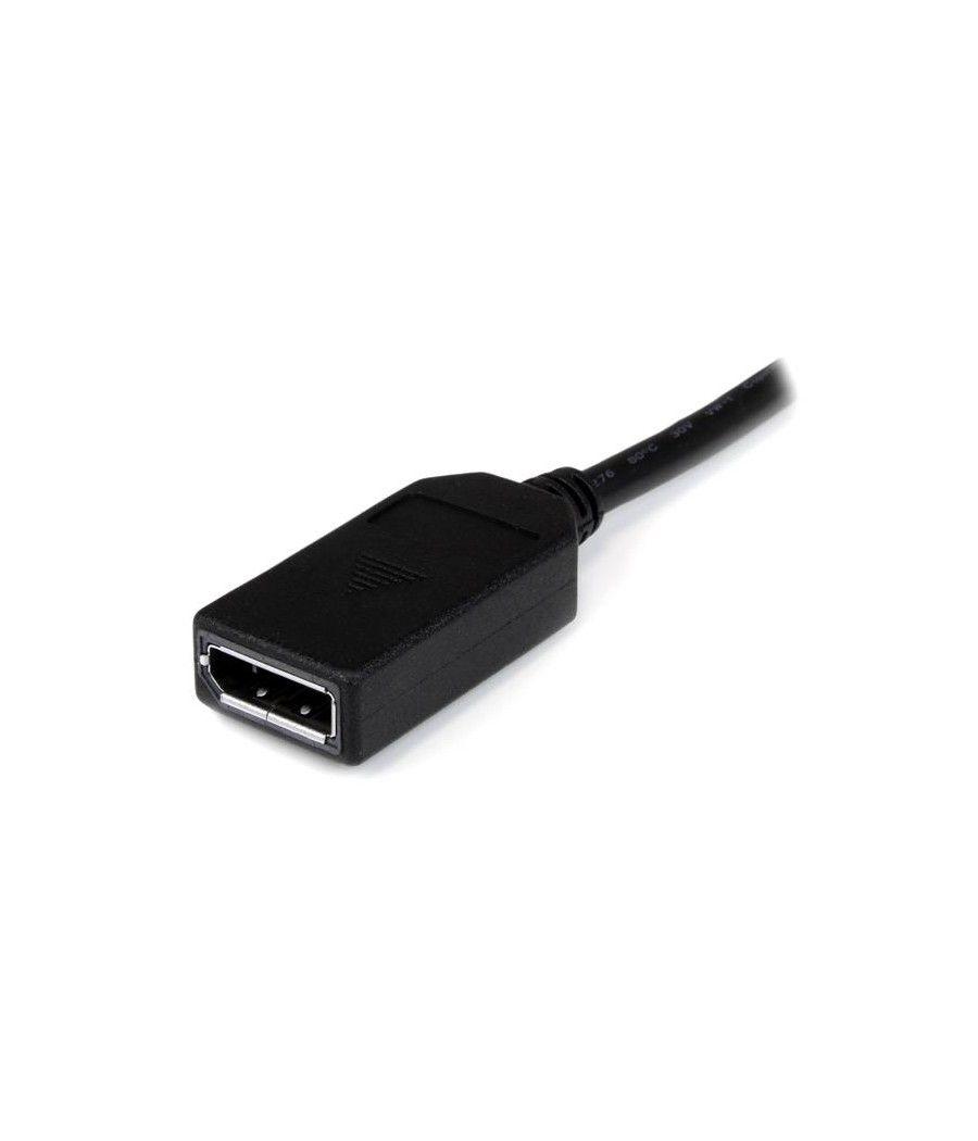 StarTech.com Cable Adaptador de 20cm DMS59 a DisplayPort Doble - Conversor LFH59 a DP Dual - Imagen 3