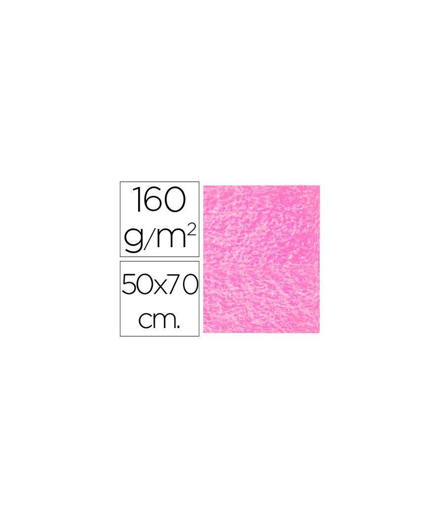 Fieltro liderpapel 50x70cm rosa 160g/m2 pack 10 unidades - Imagen 1