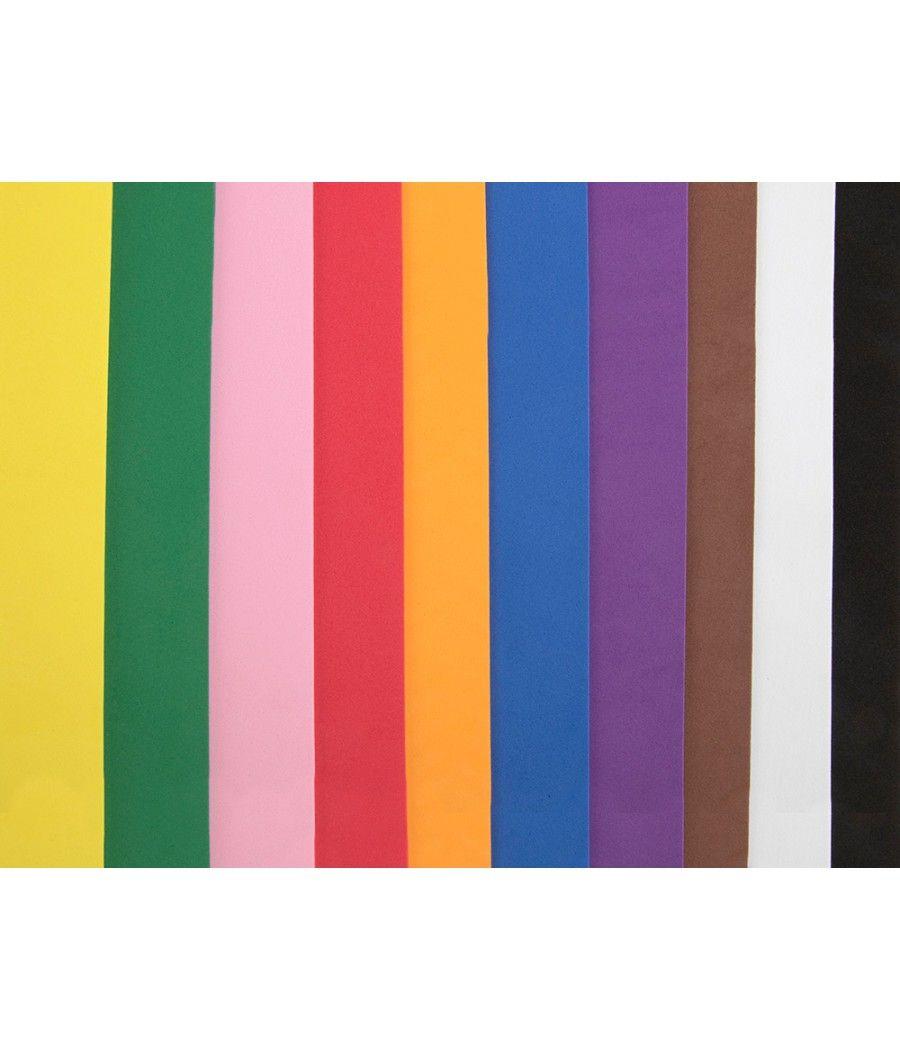 Bloc trabajos manuales liderpapel goma eva 240x315mm 10 hojas colores surtidos - Imagen 6