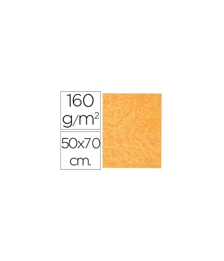 Fieltro liderpapel 50x70cm naranja 160g/m2 pack 10 unidades - Imagen 1