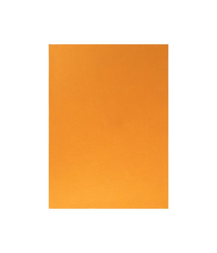 Fieltro liderpapel 50x70cm naranja 160g/m2 pack 10 unidades - Imagen 2