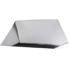 Cartulina liderpapel 50x65 cm 235g/m2 metalizada plata pack 10 unidades - Imagen 3