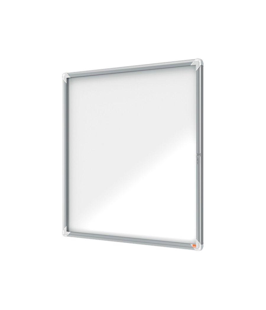 Vitrina de anuncios nobo premium plus magnética de exterior 12 x din a4 1000x972x45 mm - Imagen 2