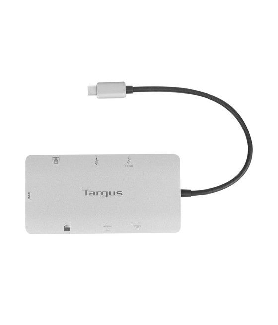 Targus DOCK423EU base para portátil y replicador de puertos Alámbrico USB 3.2 Gen 1 (3.1 Gen 1) Type-C Plata - Imagen 2