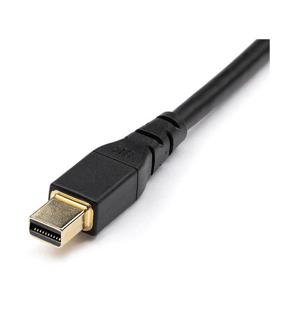 StarTech.com Cable Adaptador de 2m Mini DisplayPort a DisplayPort 1.4 Certificado por VESA - HDR de 8K 60Hz HBR3 - Cable mDP a S