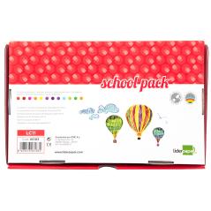 Lápices de colores liderpapel school pack de 144 unidades 12 colores x 12 unidades - Imagen 3