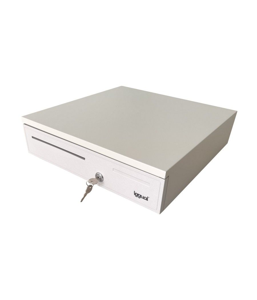 Iggual cajón portamonedas iron-50w 42cm 5+8 blanco - Imagen 2