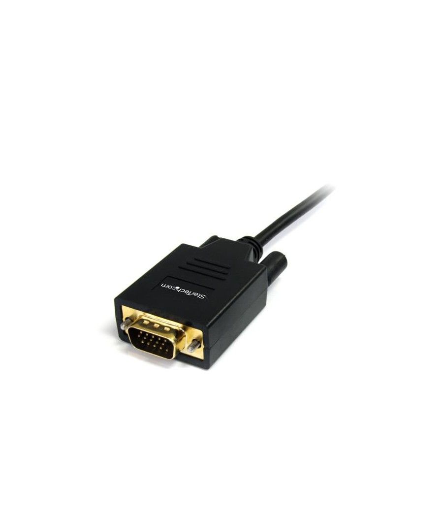 StarTech.com Cable Adaptador Conversor Mini DisplayPort a VGA 1,8m - Mini DP a HD15 - Macho a Macho - Imagen 3