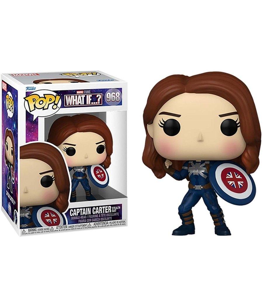 Funko pop marvel what if capitana carter stealth suit 58653 - Imagen 1