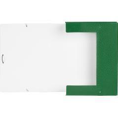 Carpeta proyectos liderpapel folio lomo 90mm cartón gofrado verde - Imagen 5