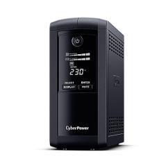 Sai línea interactiva cyberpower vp1000elcd/ 1000va-550w/ 4 salidas/ formato torre - Imagen 1