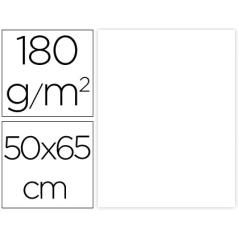 Cartulina liderpapel 50x65 cm 180g/m2 blanco paquete de 25 - Imagen 1