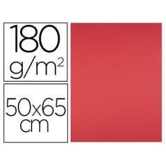 Cartulina liderpapel 50x65 cm 180g/m2 rojo pack 125 unidades - Imagen 1