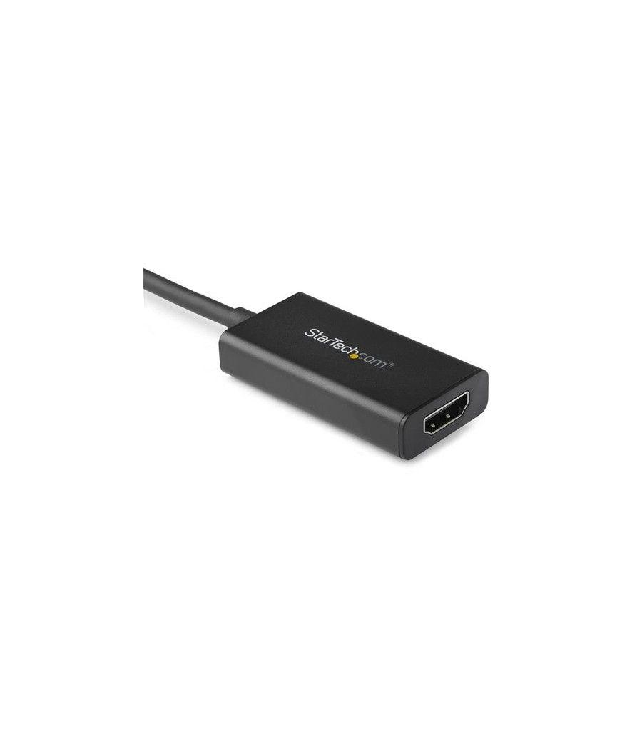 StarTech.com Adaptador DisplayPort a HDMI con HDR - 4K 60Hz - Negro - Imagen 2