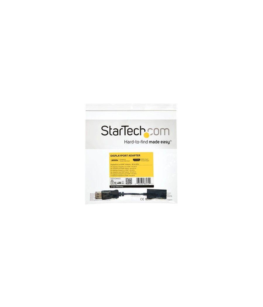 StarTech.com Adaptador Conversor DisplayPort a HDMI - 4K 60Hz - Imagen 7