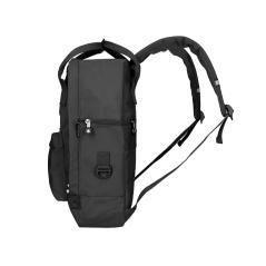 Cartera antartik mochila 2 asas y bolsillos exteriores negro 300x115x390 mm - Imagen 8