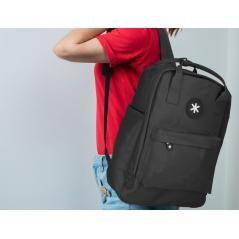 Cartera antartik mochila 2 asas y bolsillos exteriores negro 300x115x390 mm - Imagen 15