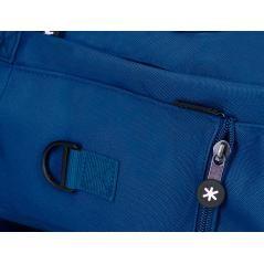 Cartera antartik mochila 2 asas y bolsillos exteriores azul 300x115x390 mm - Imagen 9