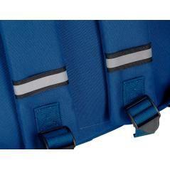 Cartera antartik mochila 2 asas y bolsillos exteriores azul 300x115x390 mm - Imagen 11