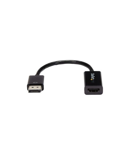 StarTech.com Conversor de Vídeo DisplayPort a HDMI con Audio – Adaptador Activo DP 1.2 para Ordenadores de Sobremesa/Laptops – 4