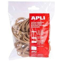 APLI GOMA ELÁSTICA MARRÓN CAUCHO 120X5MM 100 GR. - Imagen 1