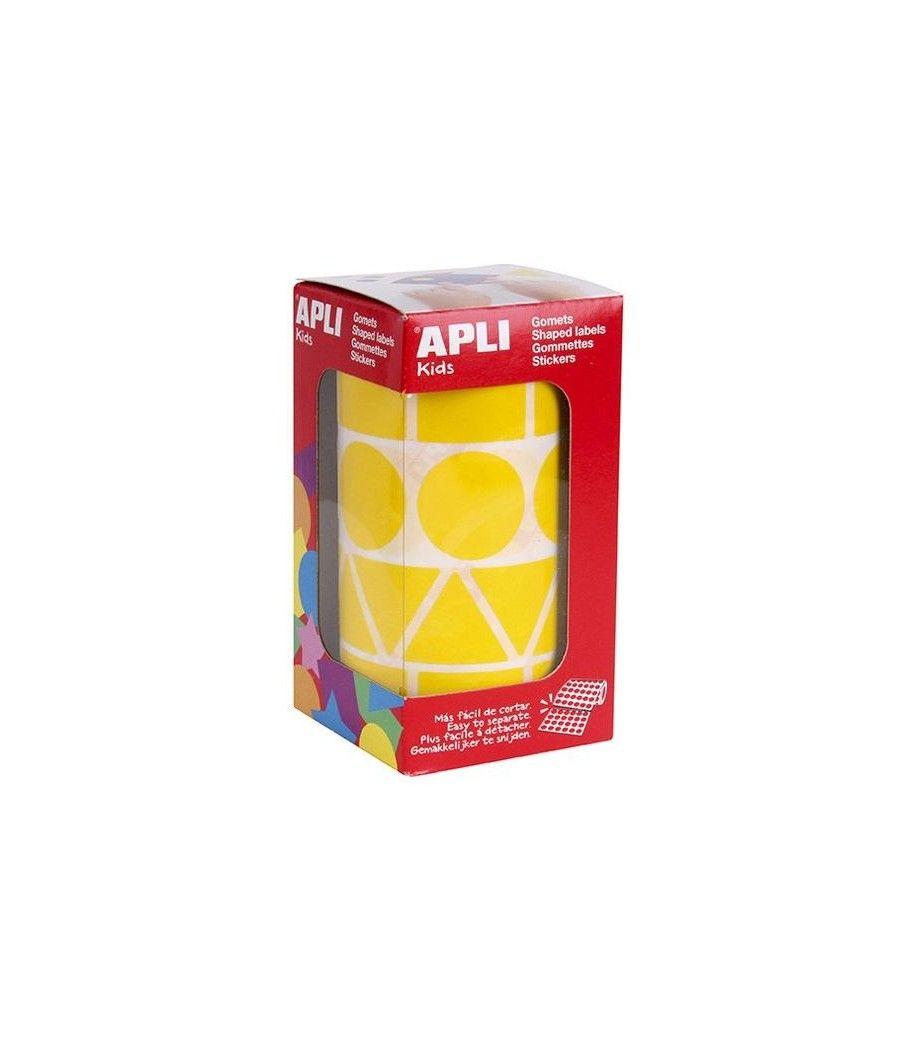 APLI GOMETS FIGURAS SURTIDAS ROLLO AMARILLO XL - Imagen 1