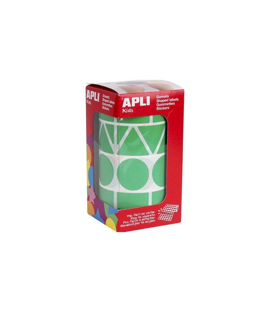 APLI GOMETS FIGURAS SURTIDAS ROLLO VERDE XL - Imagen 1